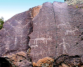 Picture Rock Pass petroglyphs